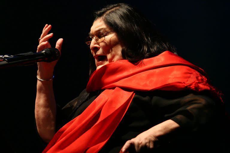 Mercedes Sosa siguió dando conciertos hasta los últimos años de su vida