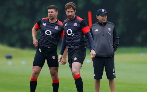 Ben Youngs, Cipriani and Eddie Jones - Credit: REUTERS
