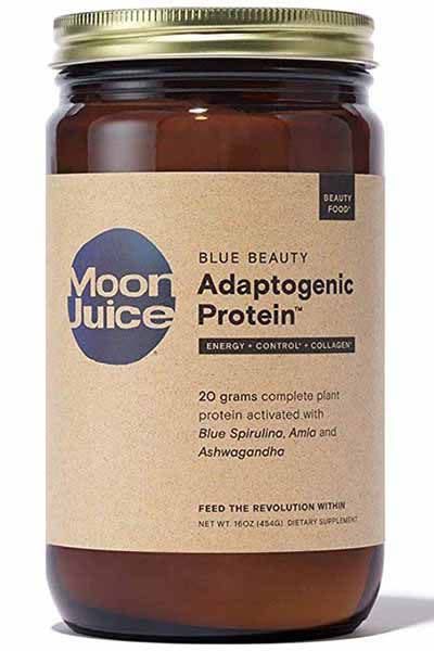 Moon Juice Organic Blue Beauty Adaptogenic Protein Powder