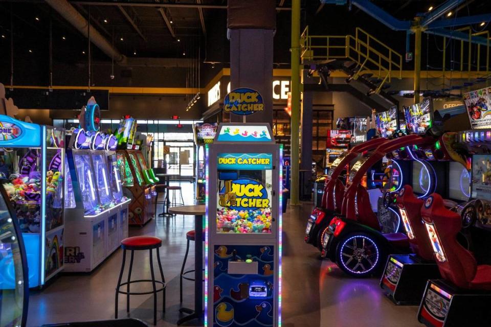 Main Event has more than 100 arcade games at its new location in Lexington, Ky.