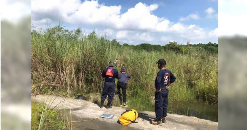 41歲陳男家住台中，7月31日向家人表示要南下台南玉井溪畔撿拾化石，今日尋獲已成冰冷遺體。（圖／民眾提供）