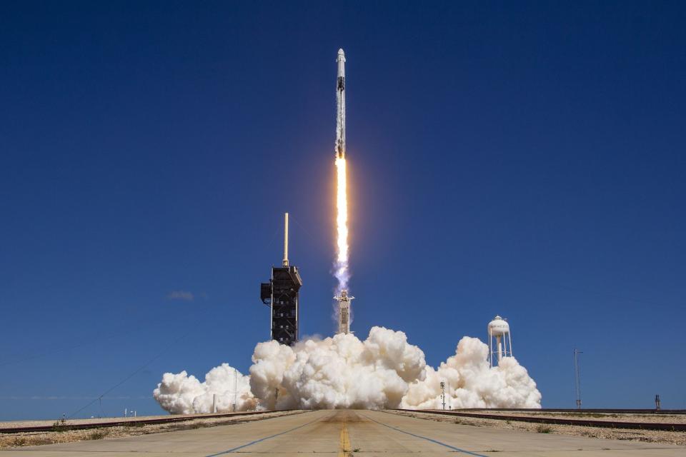 SpaceX rocket launch