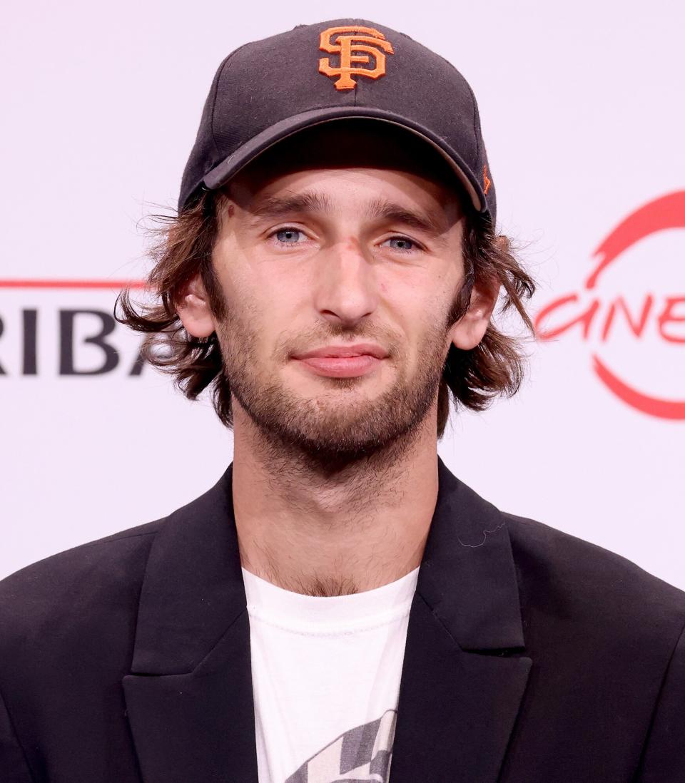 Hopper Penn attends the red carpet for "Signs Of Love" at Alice Nella Città during the 17th Rome Film Festival at Auditorium Parco Della Musica on October 18, 2022 in Rome, Italy