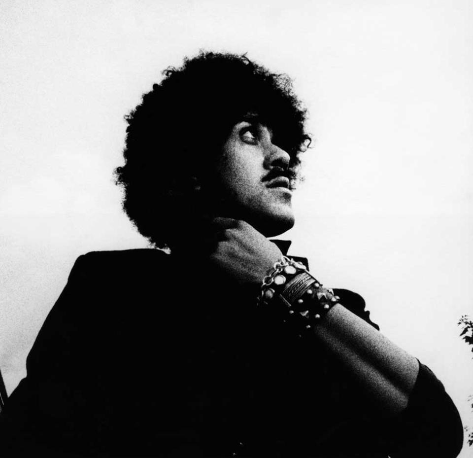 Phil Lynott looking pensive