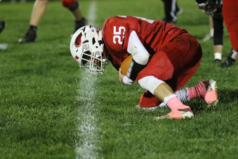 Plymouth's Shae Sparks has the Big Red seeking to end a Firelands Conference title drought that dates back to 1983.