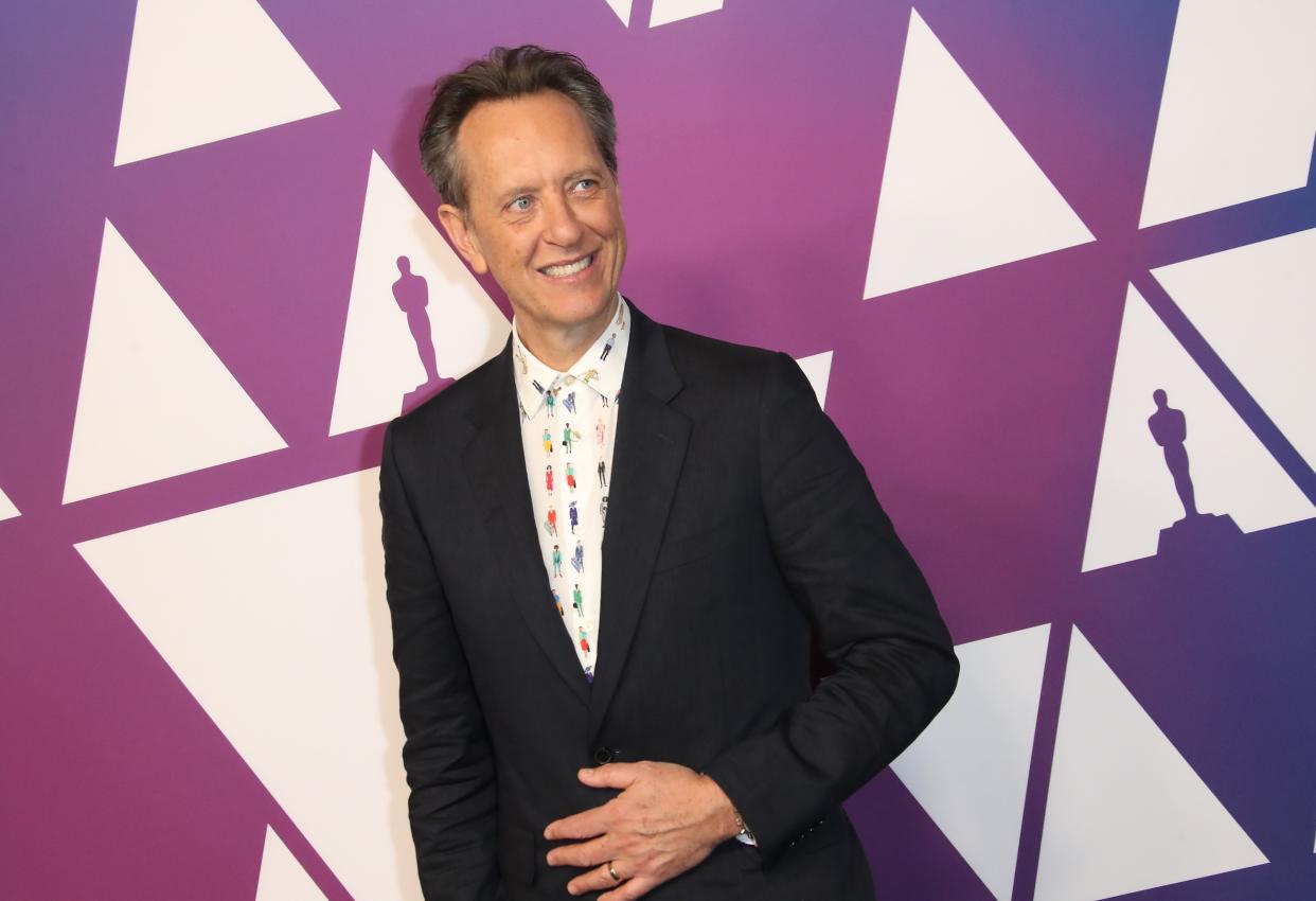 Richard E. Grant was nominated or an Oscar in 2019 for his work in Can You Ever Forgive Me?. (Getty)