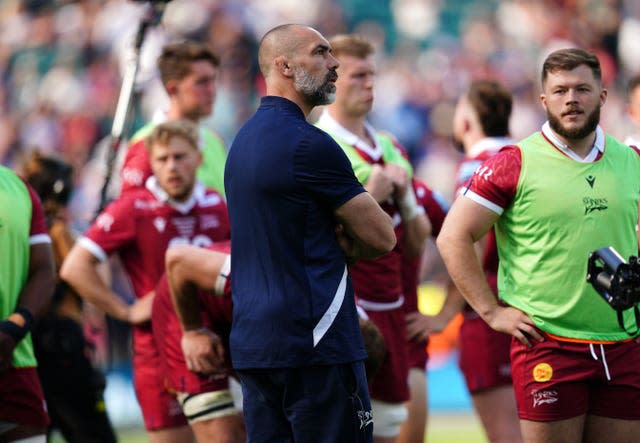 Sale director of rugby Alex Sanderson after the Premiership final