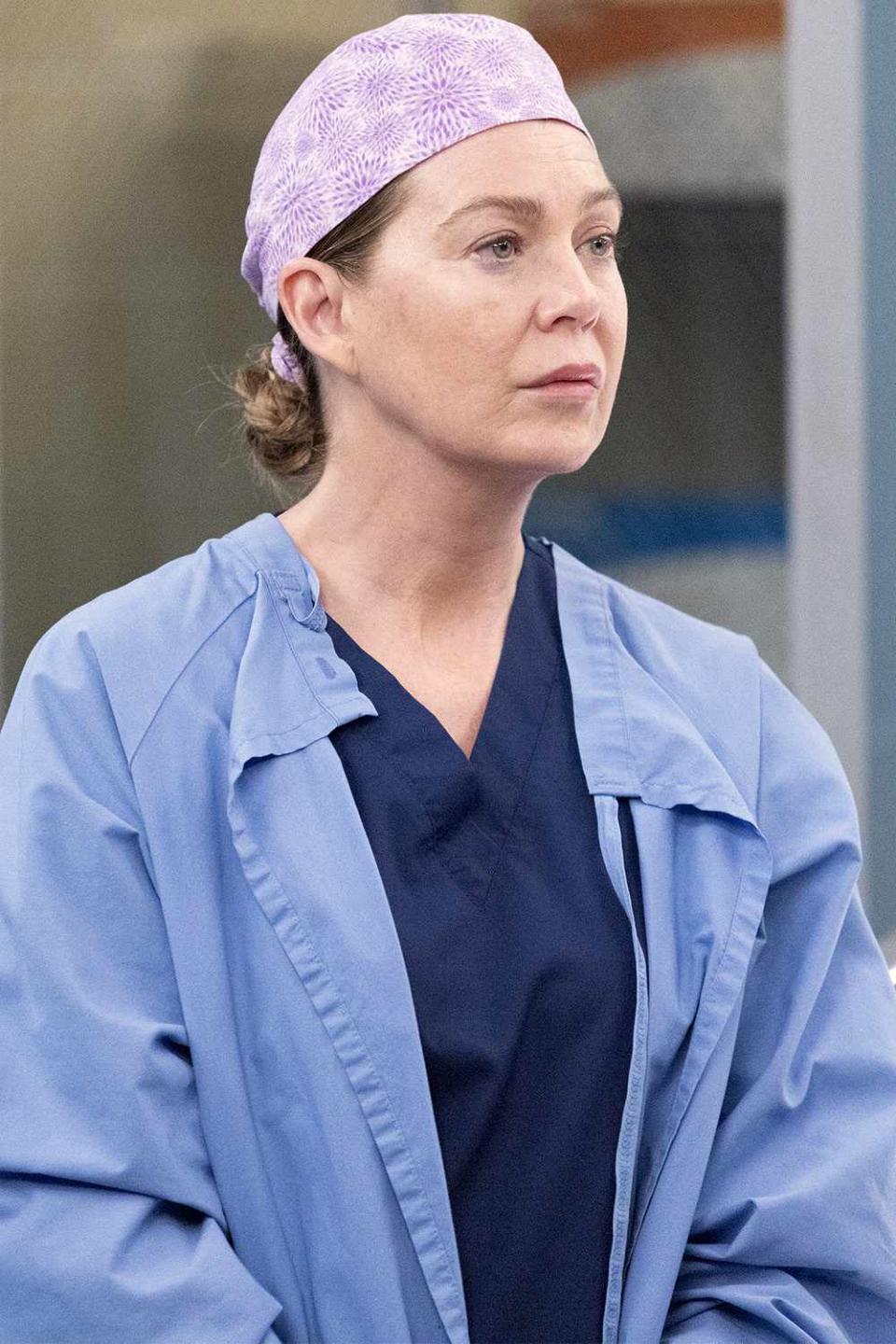 GREY’S ANATOMY - “Should I Stay or Should I Go” – Bailey faces an unhappy Catherine who is facing audits for several of her Foundation hospitals. Meanwhile, Addison is back at Grey Sloan; tensions rise between Meredith and Richard, and Owen returns to work on a new episode of “Grey’s Anatomy,” THURSDAY, MAY 5 (9:00-10:01 p.m. EDT), on ABC. (ABC/Liliane Lathan) ELLEN POMPEO