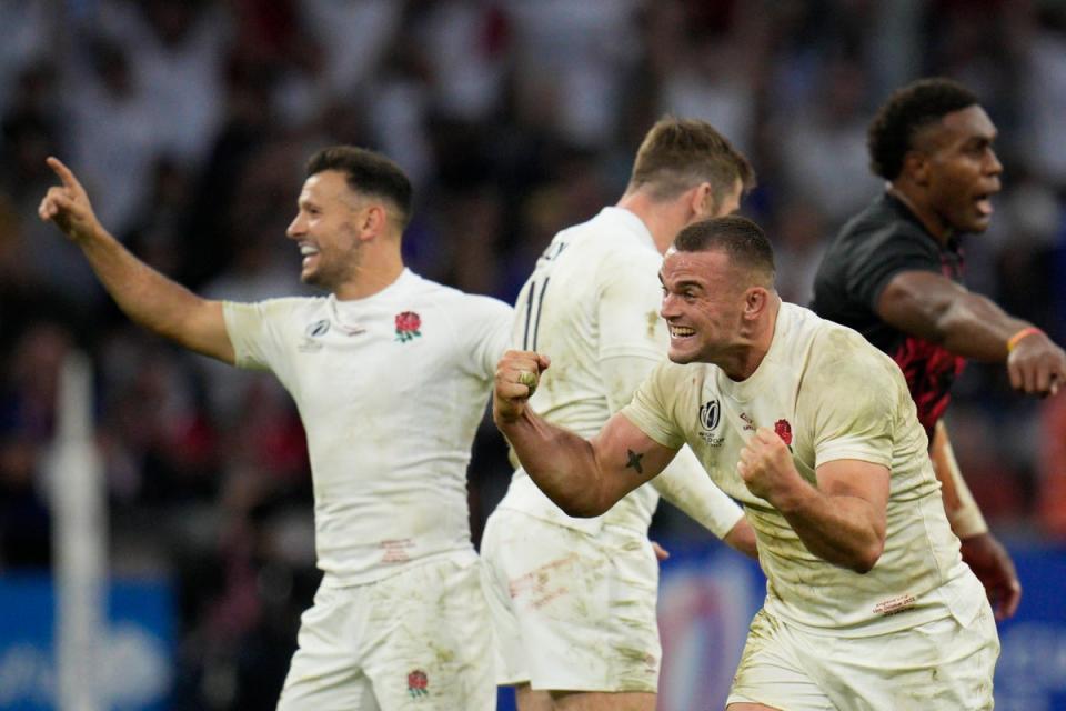 Ben Earl was England's player of the tournament from the base of the scrum (AP)