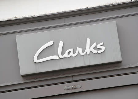 A Clarks shoe shop is seen in west London, Britain, May 21, 2018. REUTERS/Toby Melville