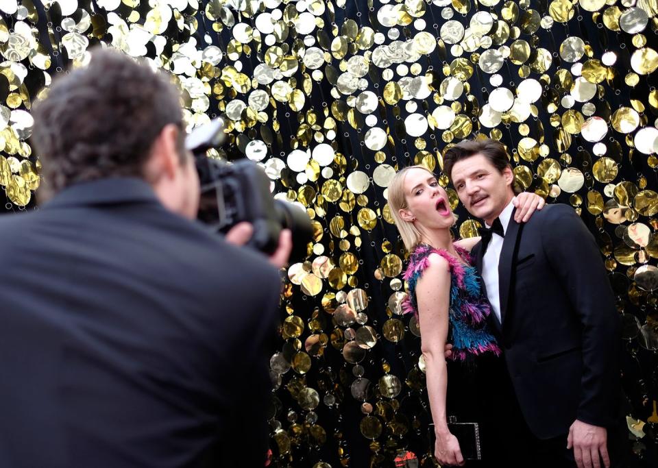 the 22nd annual screen actors guild awards red carpet