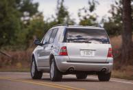 <p>The 2000 Mercedes-Benz ML55 AMG's performance seems modest now, but its 6.8-second run to 60 mph was impressive at the time. </p>