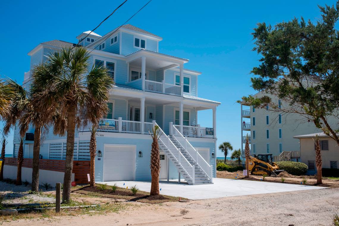 Atlantic Beach, the small historically black beach town sandwiched between sections of North Myrtle Beach, is undergoing a revitalization according to town manager Benjamin Quattlebaum. New homes are being constructed and oceanfront lots are being marketed to hotels and resorts. May 11, 2022.