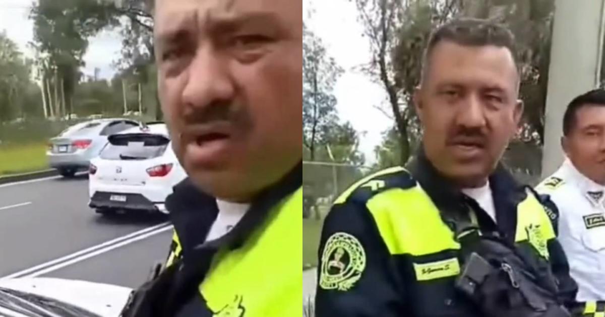 Sancionados al ser sorprendidos con una placa de policía falsa