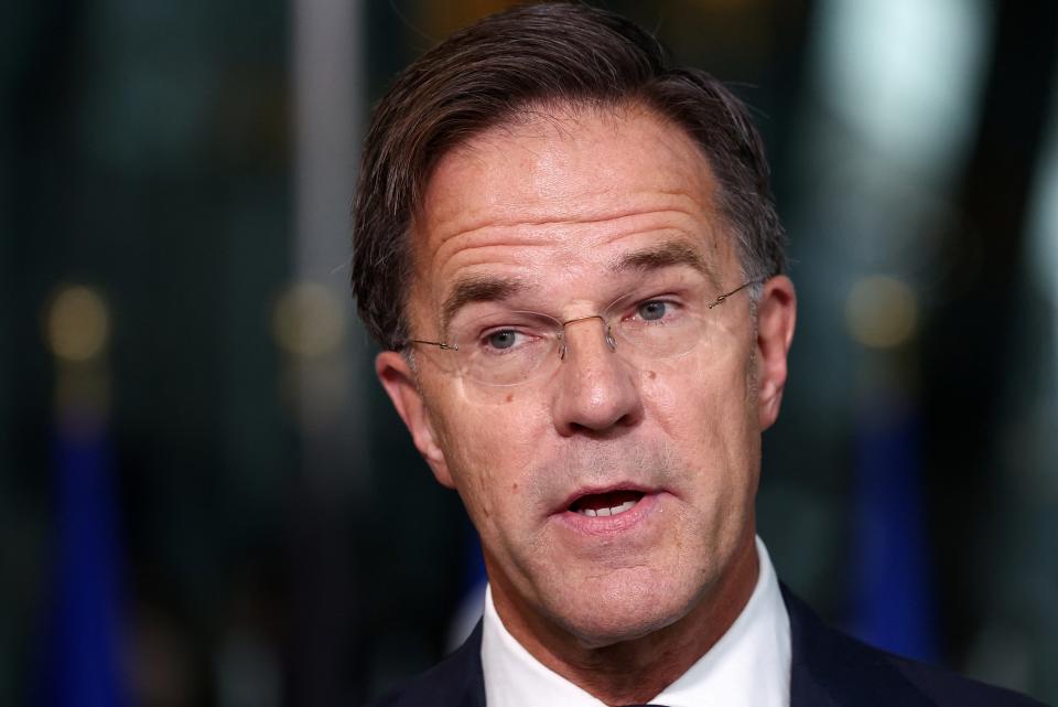 New Nato chief Mark Rutte said he was not worried about a potential second Trump presidency (REUTERS)