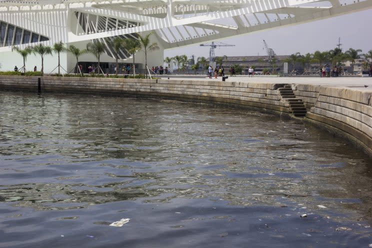 “Super bacteria” has been found in Guanabara Bay, the site of 2016 Olympic sailing competition. (Getty Images)