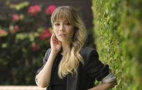 Former actress Jennette McCurdy, author of the memoir "I'm Glad My Mom Died," poses for a portrait, Thursday, July 28, 2022, in Los Angeles. (AP Photo/Chris Pizzello)