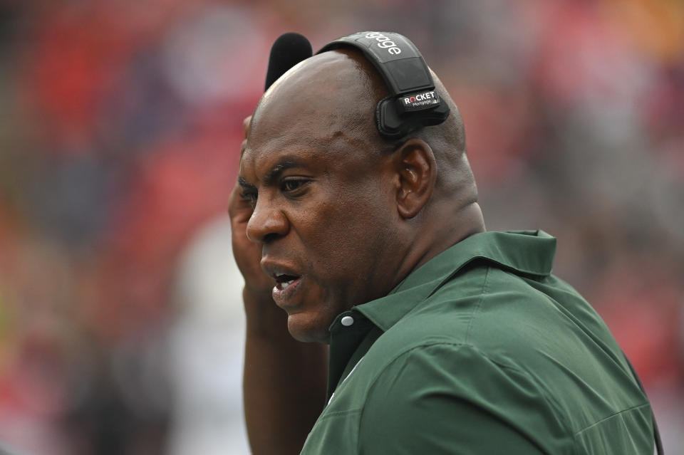 WATCH: Michigan State coach Mel Tucker talks about playing Ohio State