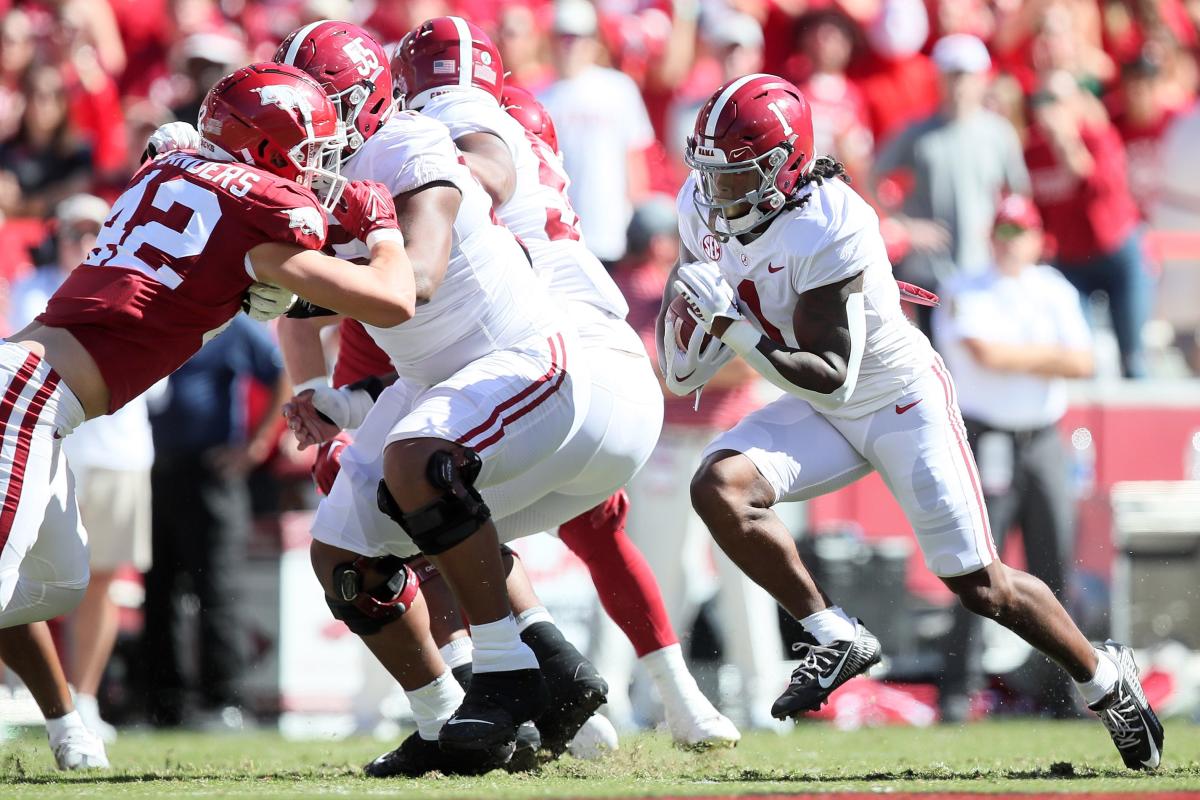 Alabama football score vs. Arkansas Razorbacks Live updates from