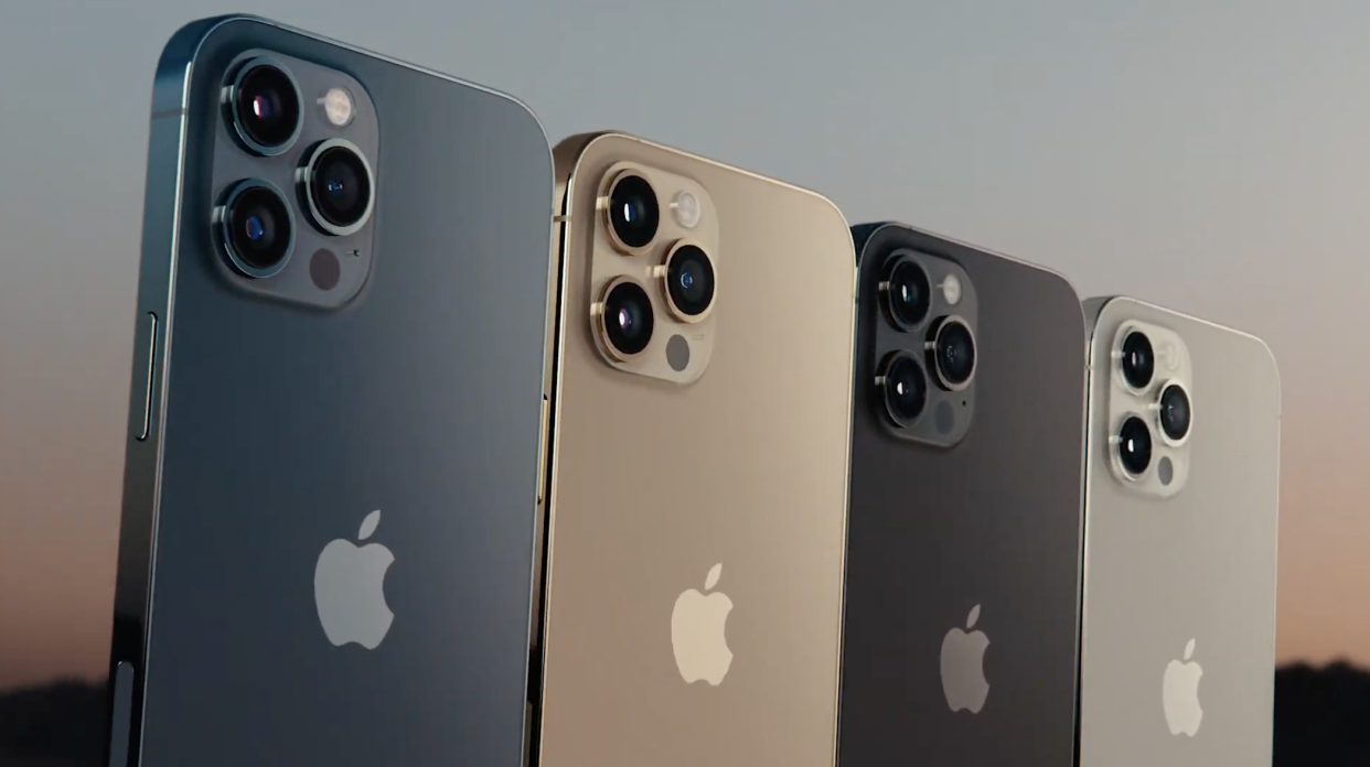 The iPhone 12 Pro lineup. (Image: Apple)