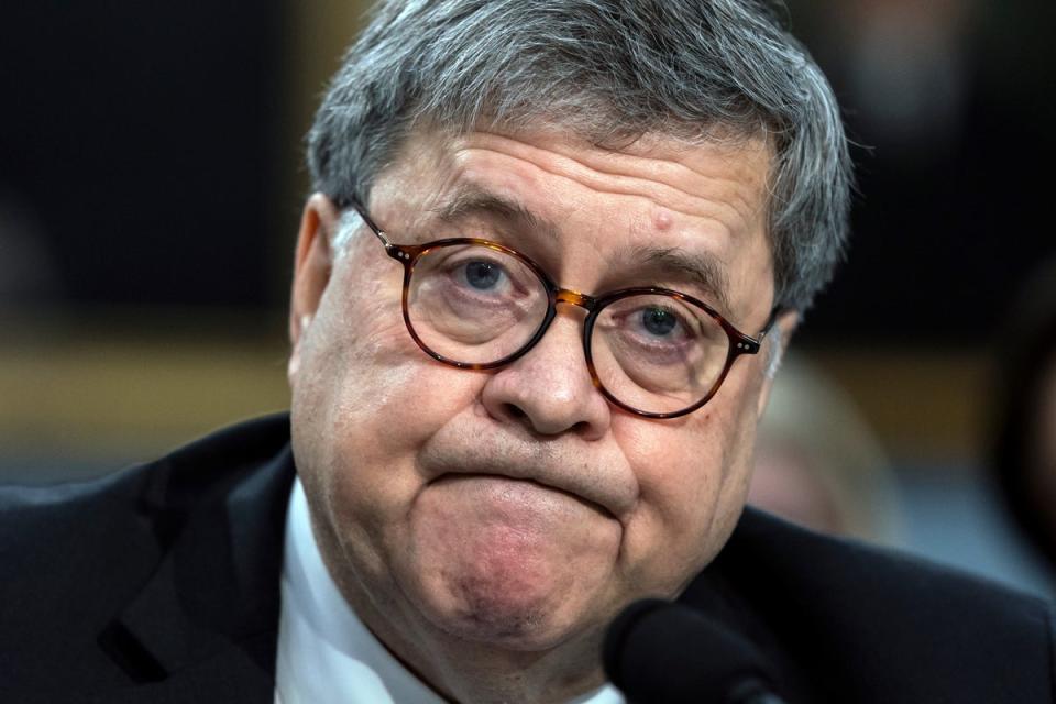 Former Attorney General William Barr (Associated Press)