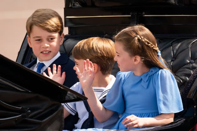 A smile from Prince George. (Photo: AARON CHOWN via Getty Images)