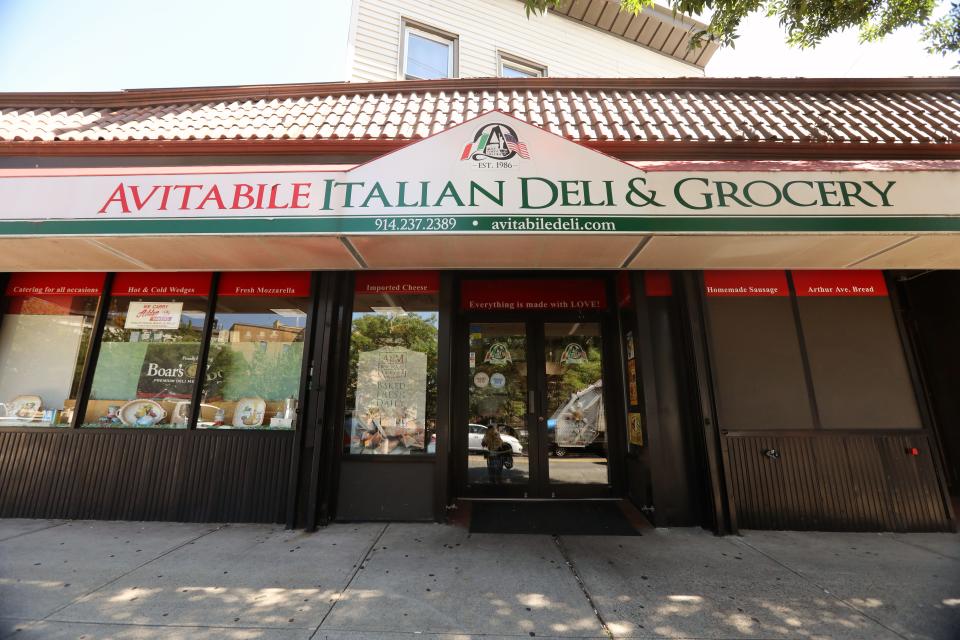 Avitabile Deli in Yonkers, which was established in 1986 and specializes in fresh mozzarella, Italian imports and prepared foods, Aug. 12, 2019. 