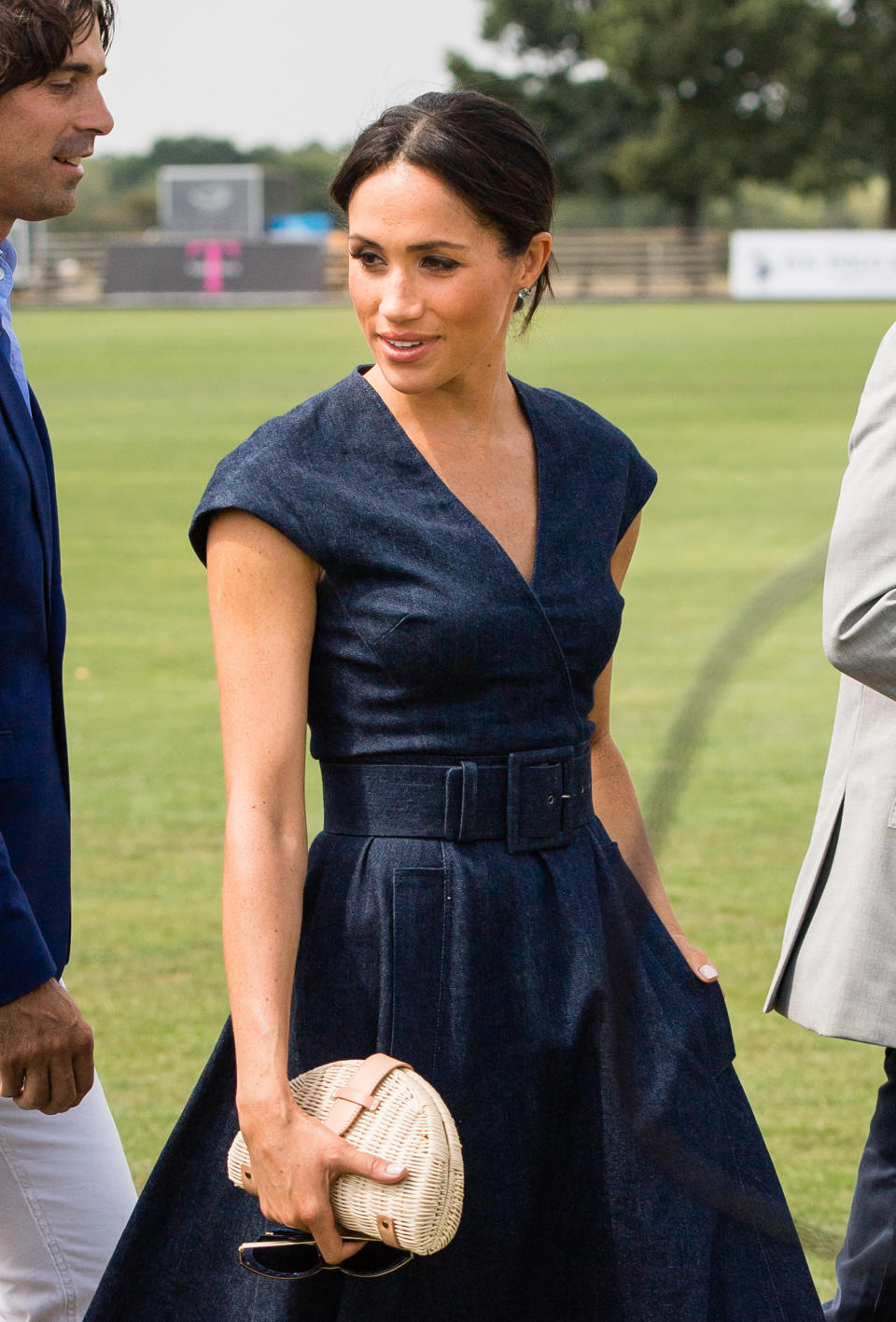 Meghan Markle caught the eye of the internet with her new pocket trend (Photo via Getty Images)