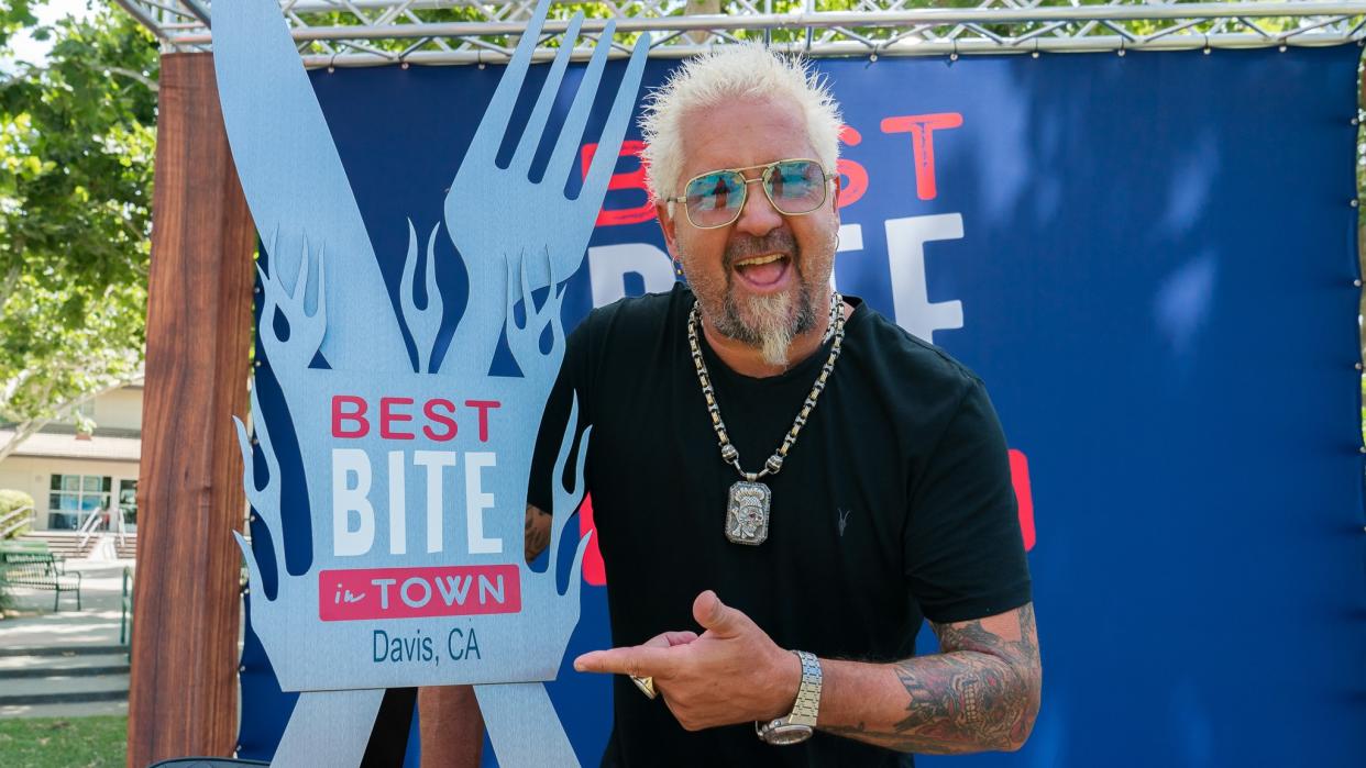  Promo image of Guy Fieri in Best Bite in Town. 