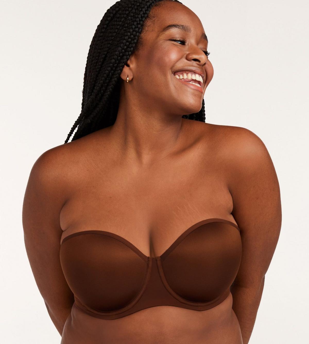 wonderbra Push-up-BH PERFECT STRAPLESS in nude