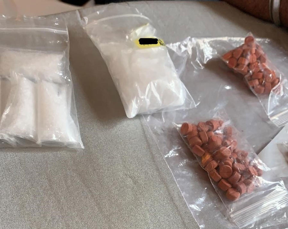 Some of the drugs seized in the CNB operation, which ran from 7 to 12 July. (PHOTO: CNB)