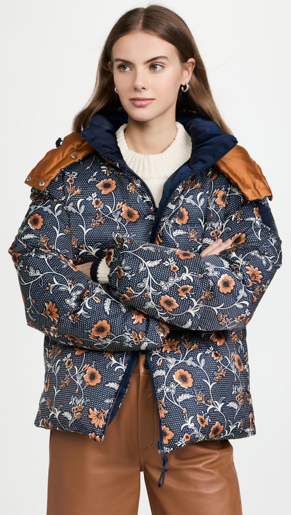 <p>Add some brightness to cold days with this cute <span>Tory Burch Printed Hooded Down Jacket</span> ($498). We're obsessed with the flower print. </p>