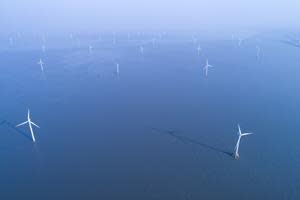 Offshore wind illustration