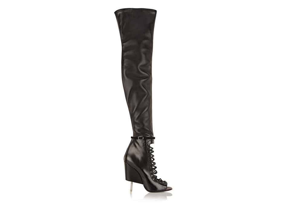 Givenchy’s most-wanted thigh-high boot is not for the faint of heart.