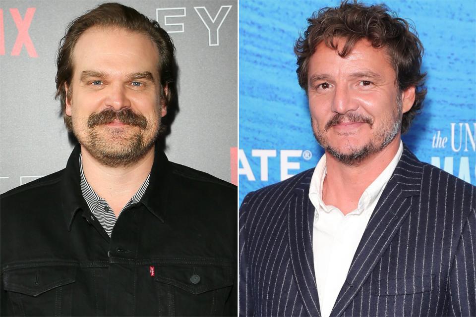 David Harbour and Pedro Pascal