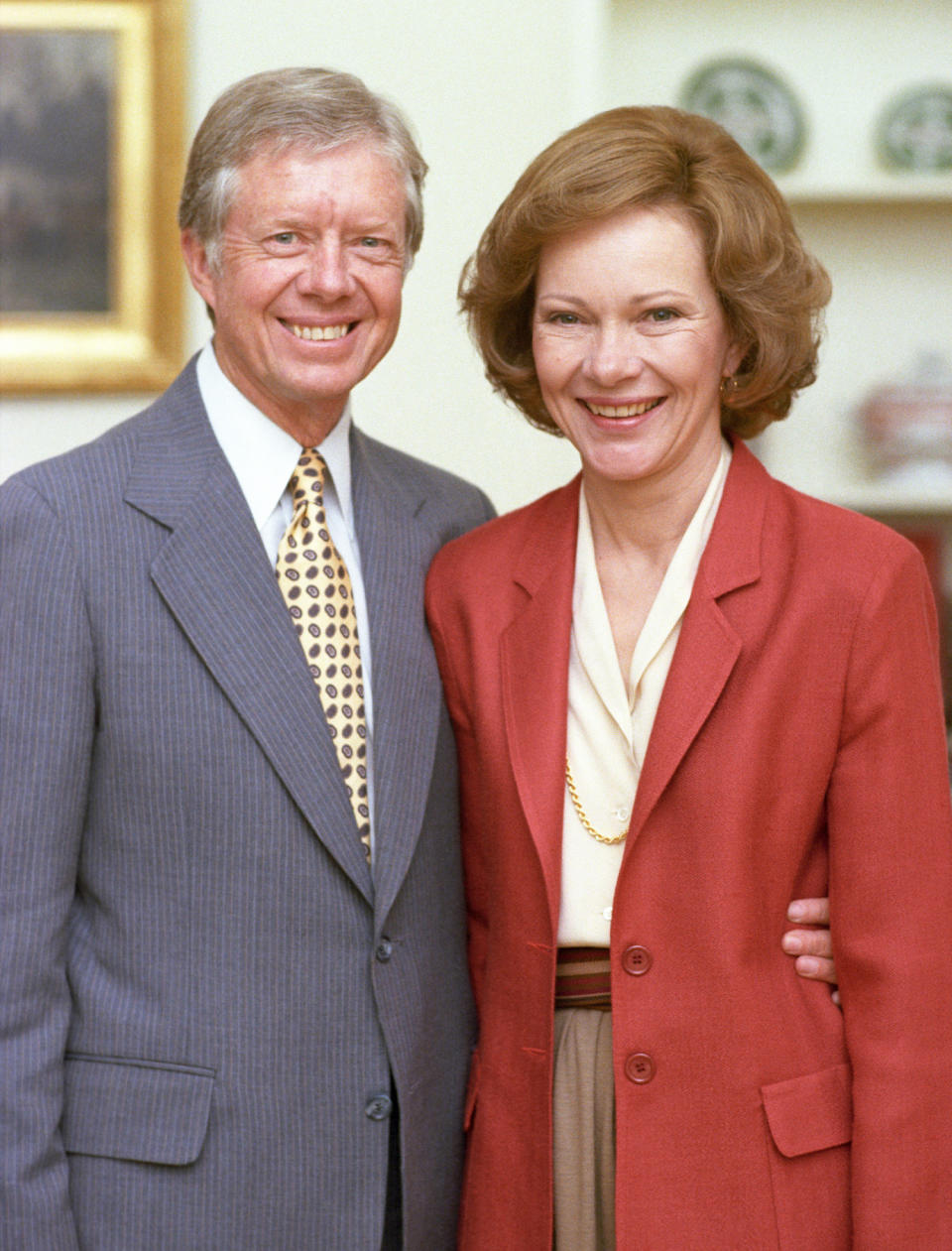 Then-U.S. President Jimmy Carter with wife Rosalynn Carter. (Universal History Archive / Getty Images)