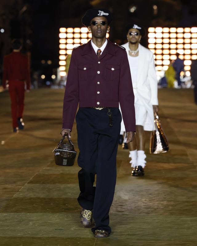 Pharrell Delivers a Pop Culture Moment at Louis Vuitton