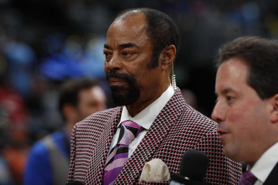 Walt “Clyde” Frazier doesn’t appear to appreciate how today’s NBA players handle their business. (AP)