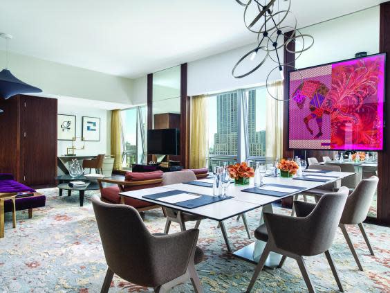 The Langham presidential suite is an art lover's dream (The Langham )