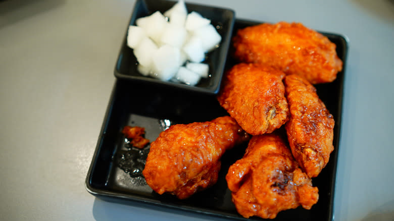 Korean fried chicken from Bonchon