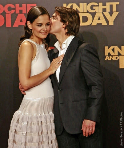 Katie Holmes and Tom Cruise