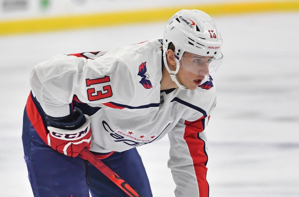 Jakub Vrana has a combined 60 goals over the past three seasons.