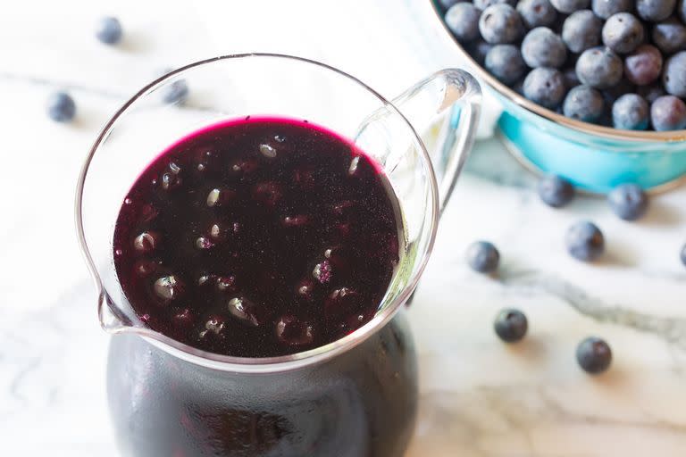 Two-Ingredient Blueberry Syrup