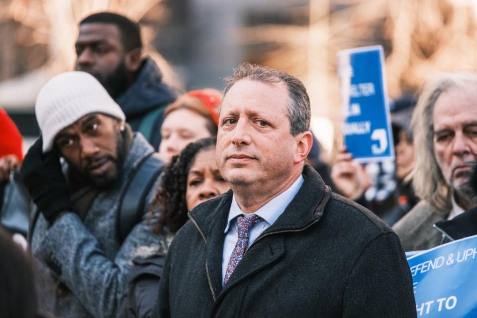 Jewish Democrats ripped New York City Comptroller Brad Lander for participating in a joint fundraiser with Rep. Jamaal Bowman Thursday night. Stephen Yang