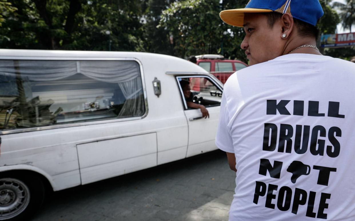 President Rodrigo Duterte's campaign against illegal drugs continues - EPA