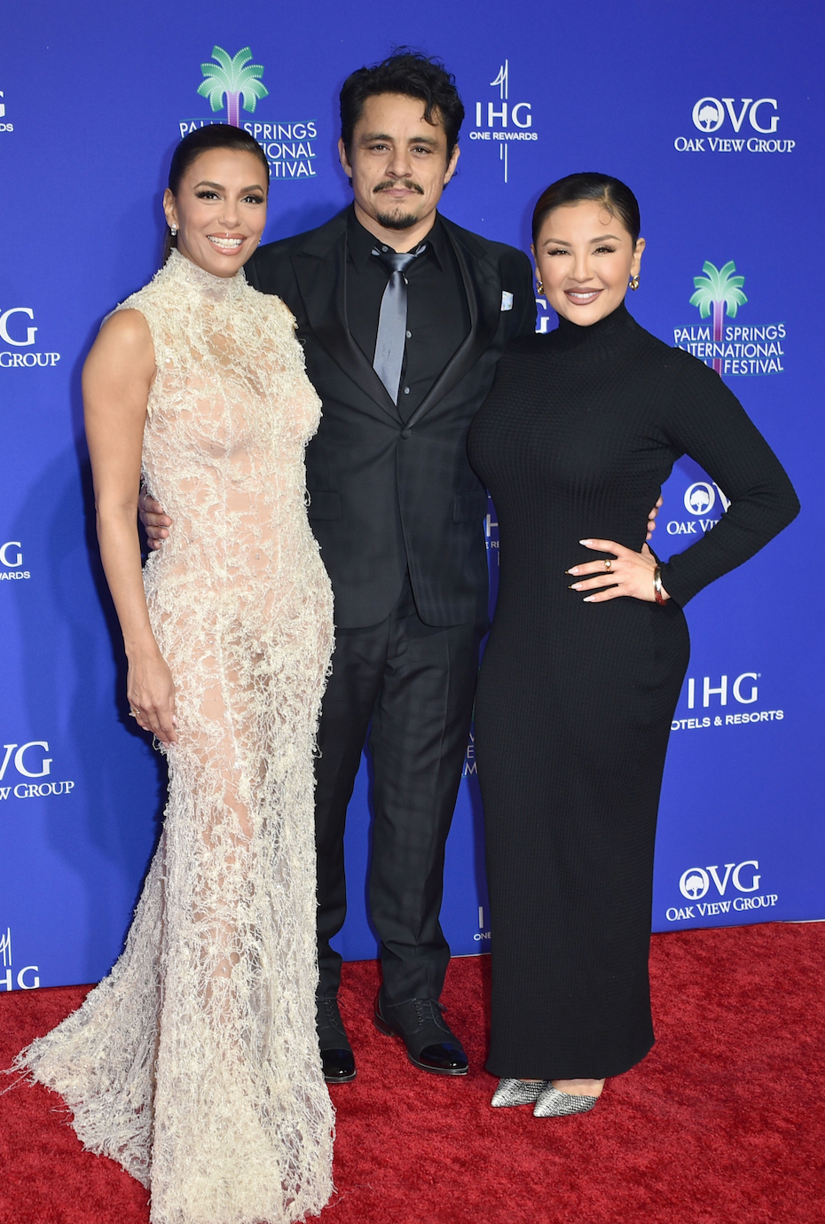 Eva Longoria, Jesse Garcia and Annie Gonzalez