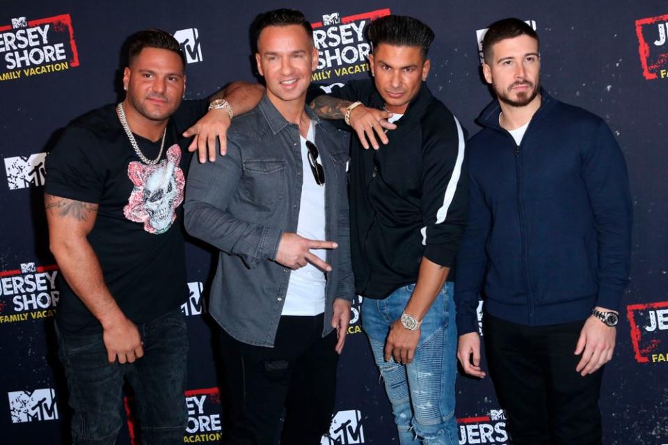 <em>Jersey Shore</em> cast