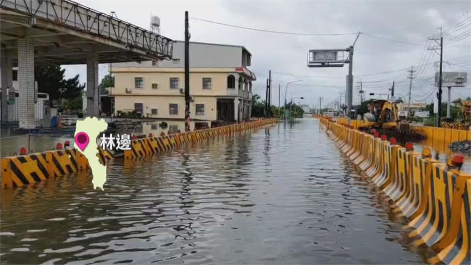 雨炸整夜！屏東林邊.春日淹水　枋寮出動國軍急撤22人