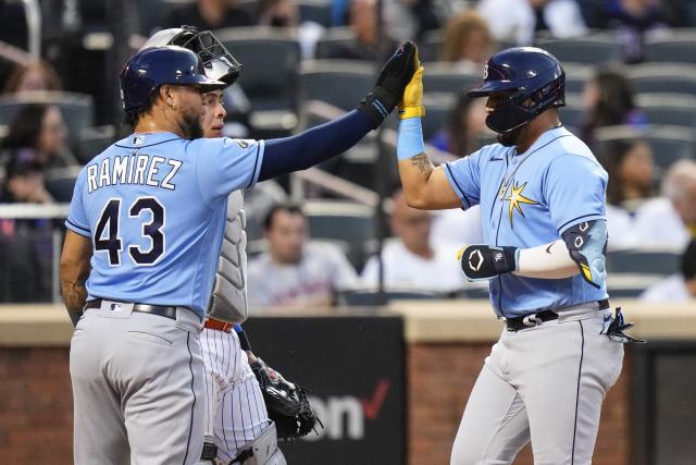 Isaac Paredes, Rays batter Justin Verlander