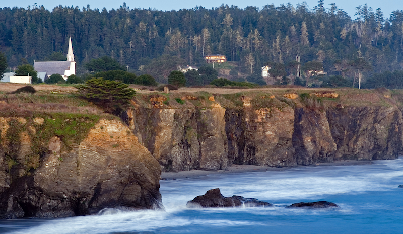 Mendocino, California slenderbodies arrival origins